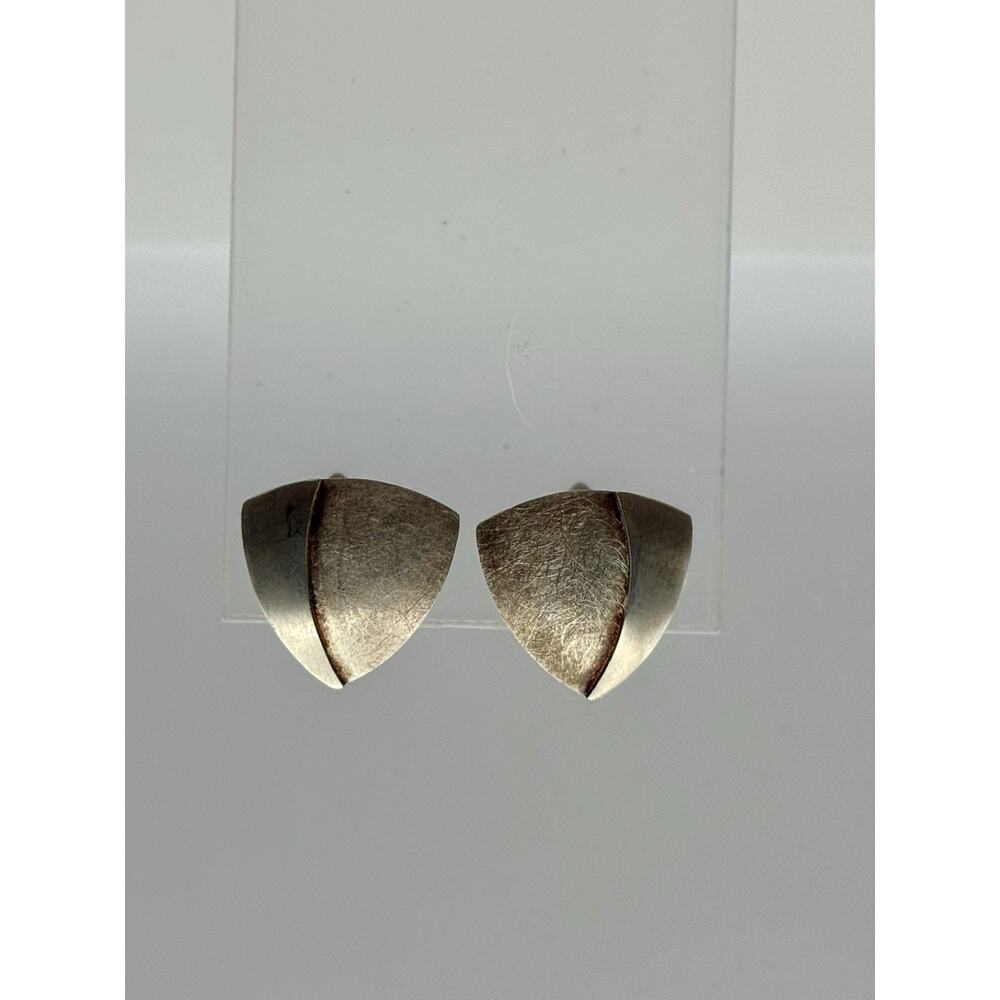 Sterlium Silver Clip On Earrings Handmade In USA